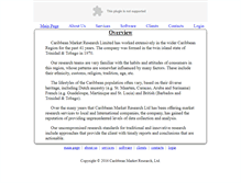 Tablet Screenshot of caribbeanmarketresearch.com